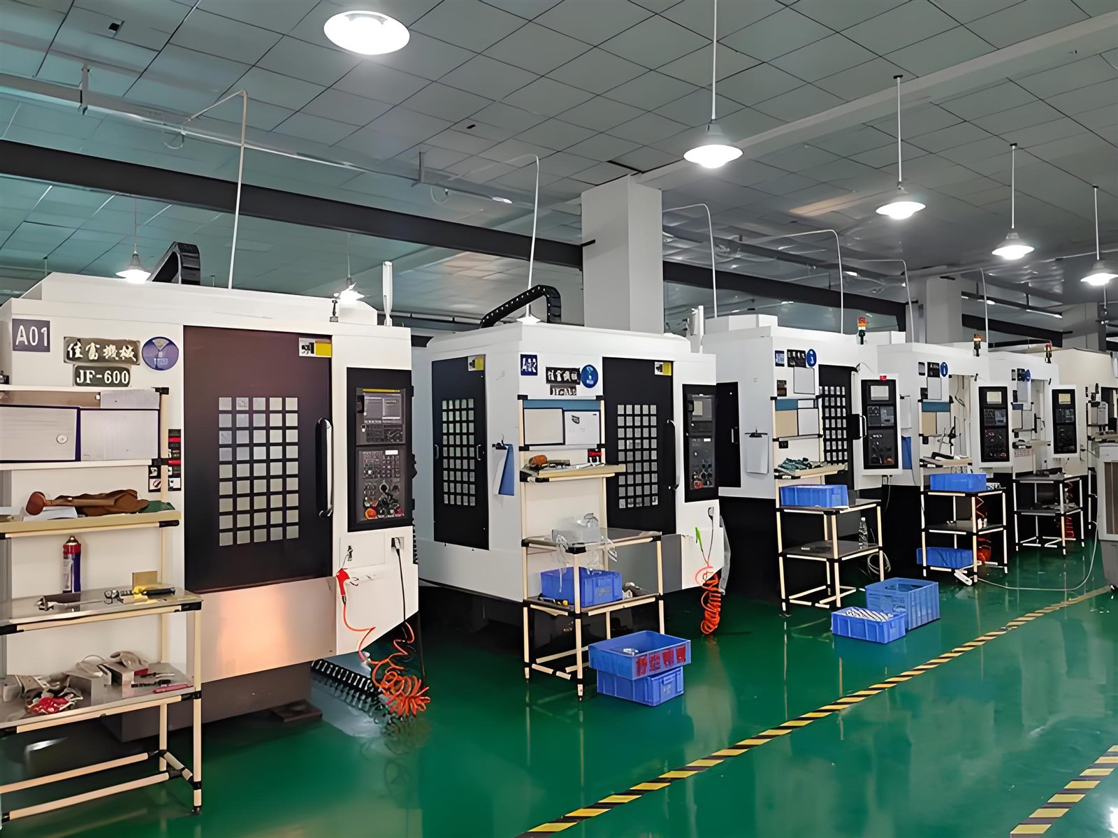 CNC production equipment line